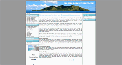 Desktop Screenshot of les-iles-paradisiaques.com